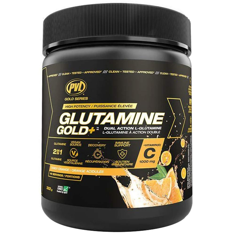 1 - PVL Glutamine Gold,  0.71 lb  Tangy Orange 
