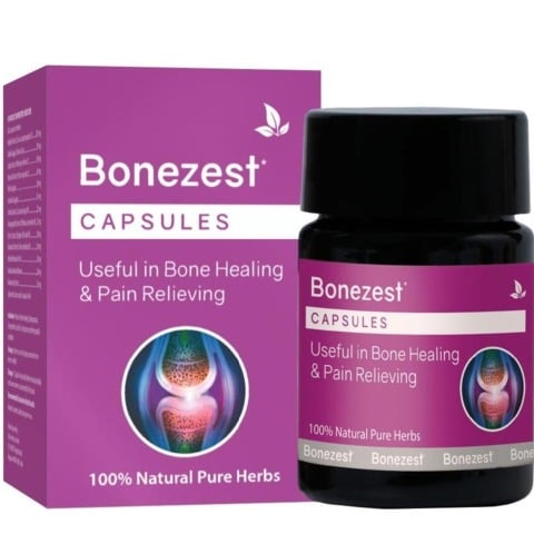 1 - Bonezest Bone Healing and Pain Relieving,  10 capsules 