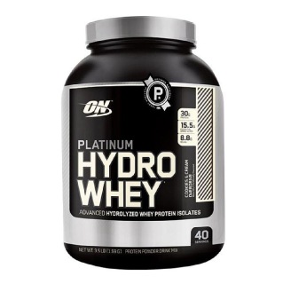ON (Optimum Nutrition) Platinum Hydro Whey, 3.5 lb Cookies & Cream Overdrive