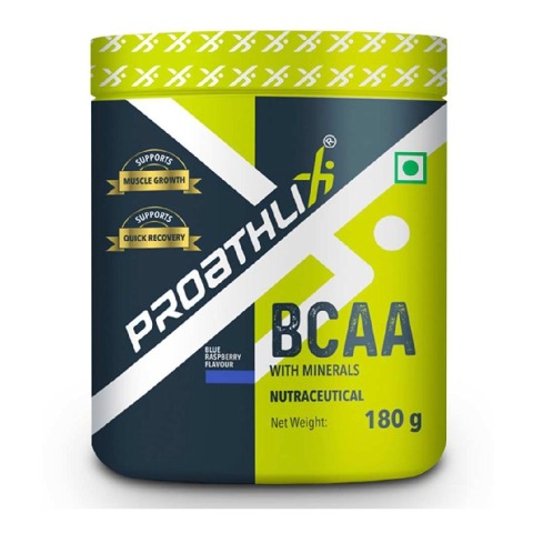 1 - Proathlix BCAA with Minerals,  0.39 lb  30 Servings  Blue Raspberry 