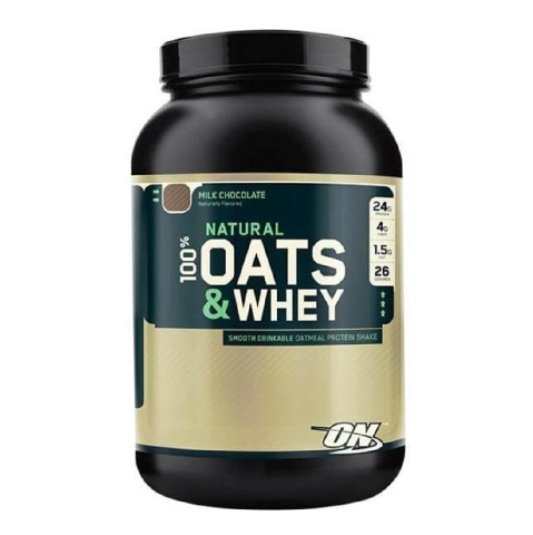 ON (Optimum Nutrition) Natural 100% Oats & Whey, 3 lb Milk Chocolate ON (Optimum Nutrition) Natural 100% Oats & Whey, 3 lb Milk Chocolate