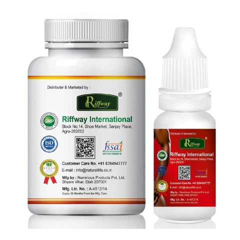 2 - Riffway Extreme 303 60 Capsules & Extreme Delight Oil 15 ml Combo, 2 Piece(s)/Pack