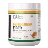 INLIFE Fenugreek Fiber Powder with Orange Flavour,  150 g 