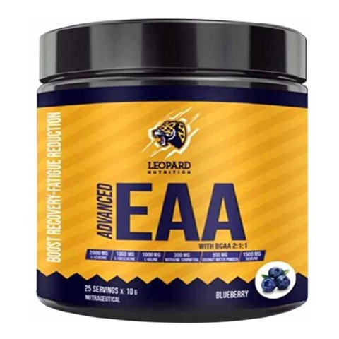 1 - Leopard Nutrition Advanced EAA, Blueberry 0.55 lb 25 Servings