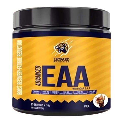1 - Leopard Nutrition Advanced EAA,  Cola  0.55 lb  25 Servings 