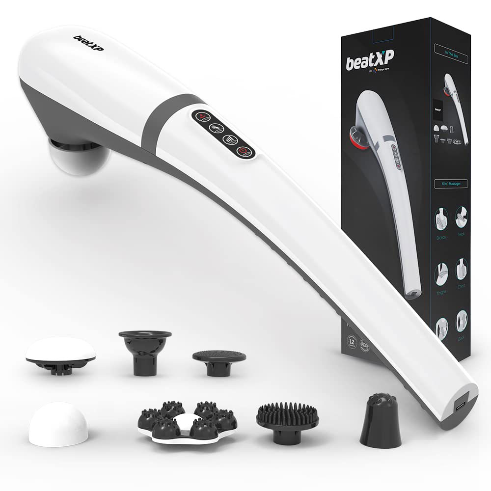 1 - beatXP Stream Elite Hammer Massager,  Lava Grey 
