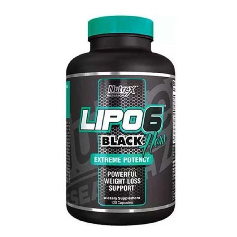 Nutrex Lipo 6 Black Hers,  120 capsules  Unflavoured 