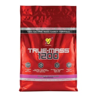 BSN True-Mass 1200, 10.38 lb Strawberry Milkshake