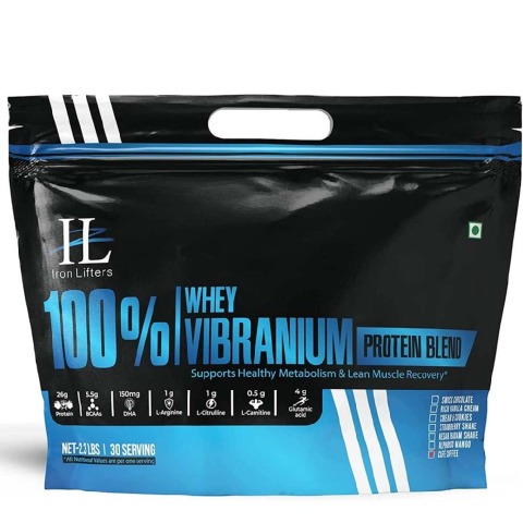 1 - IRON LIFTERS 100% Whey Vibranium Protein Blend, 2.3 lb Cafe Coffee