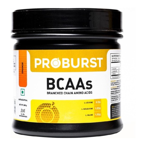 Proburst BCAAs Powder,  0.66 lb  46 Servings  Orange Lemon 