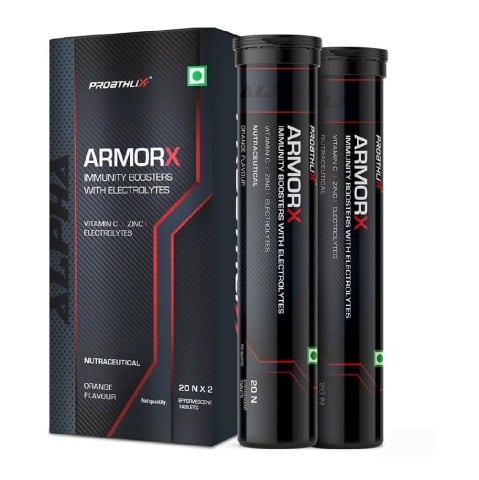 1 - Proathlix ArmorX,  20 tablet(s)  Orange (Pack of 2) 