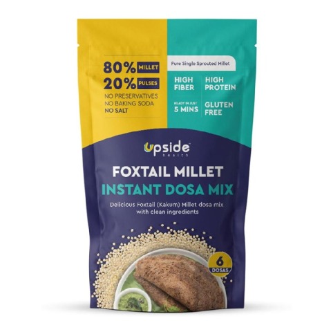 1 - Upside Health Foxtail Millet Instant Dosa Mix,  Unflavoured  200 g 
