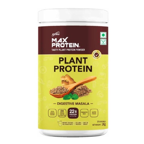 1 - RiteBite Max Protein Plant Protein,  2.2 lb  Digestive Masala 