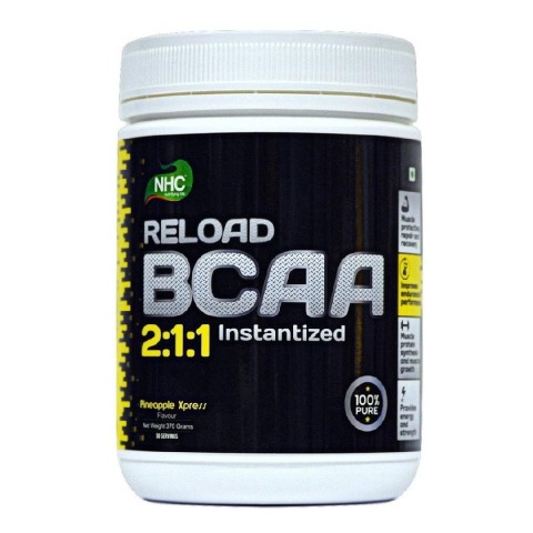 NHC Reload BCAA 2:1:1,  0.81 lb  50 Servings  Pineapple Xpress 