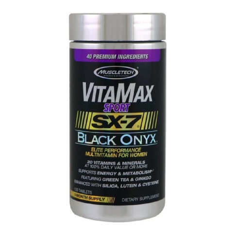 MuscleTech VitaMax SX-7 Black Onyx for Women,  120 tablet(s)  Unflavoured 