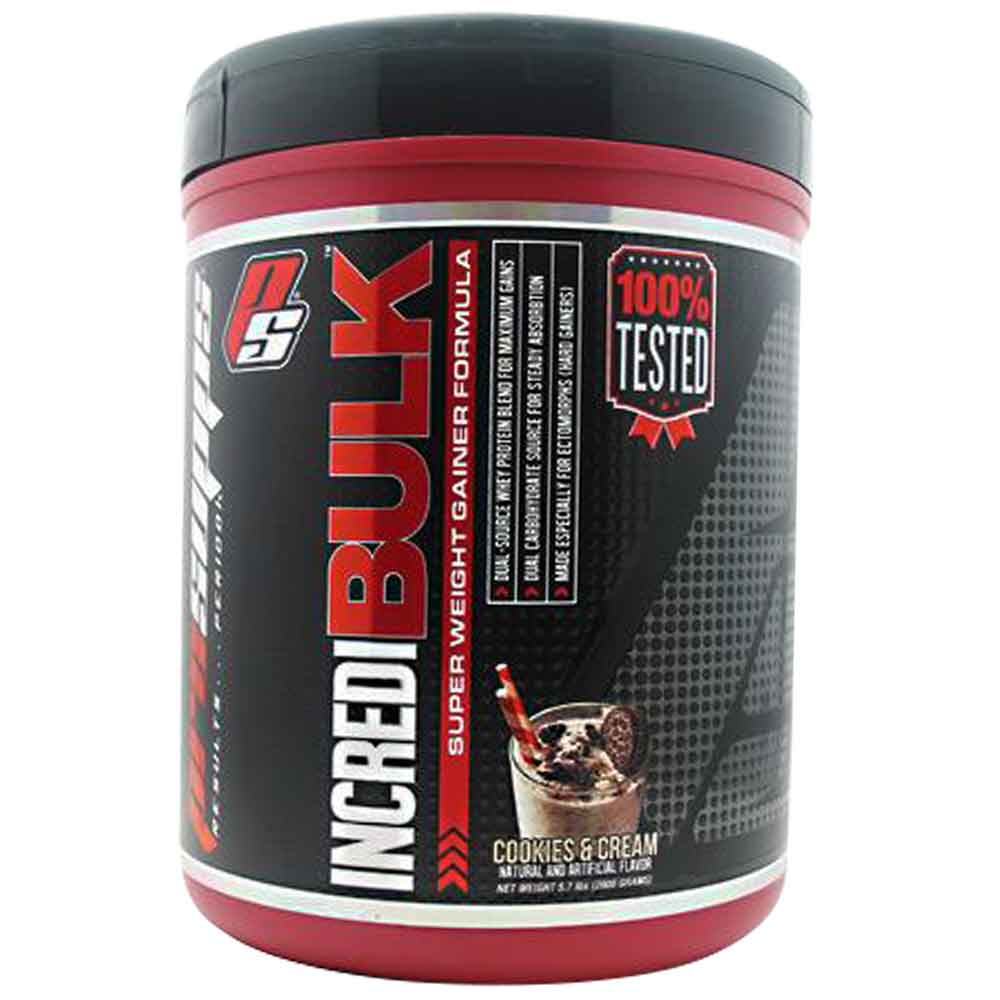 Pro Supps Incredi Bulk,  5.7 lb  Cookies & Cream 