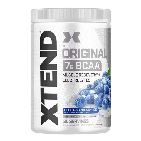 1 - Scivation Xtend BCAA Powder (Intra Workout Catalyst), 0.92 lb 30 Servings Blue Raspberry Ice