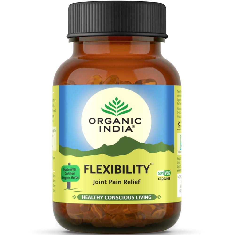 1 - Organic India Flexibility,  60 capsules 