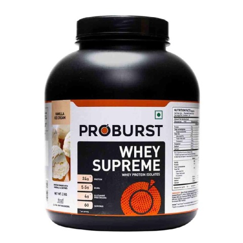 Proburst Whey Supreme, 4.4 lb Vanilla Ice Cream