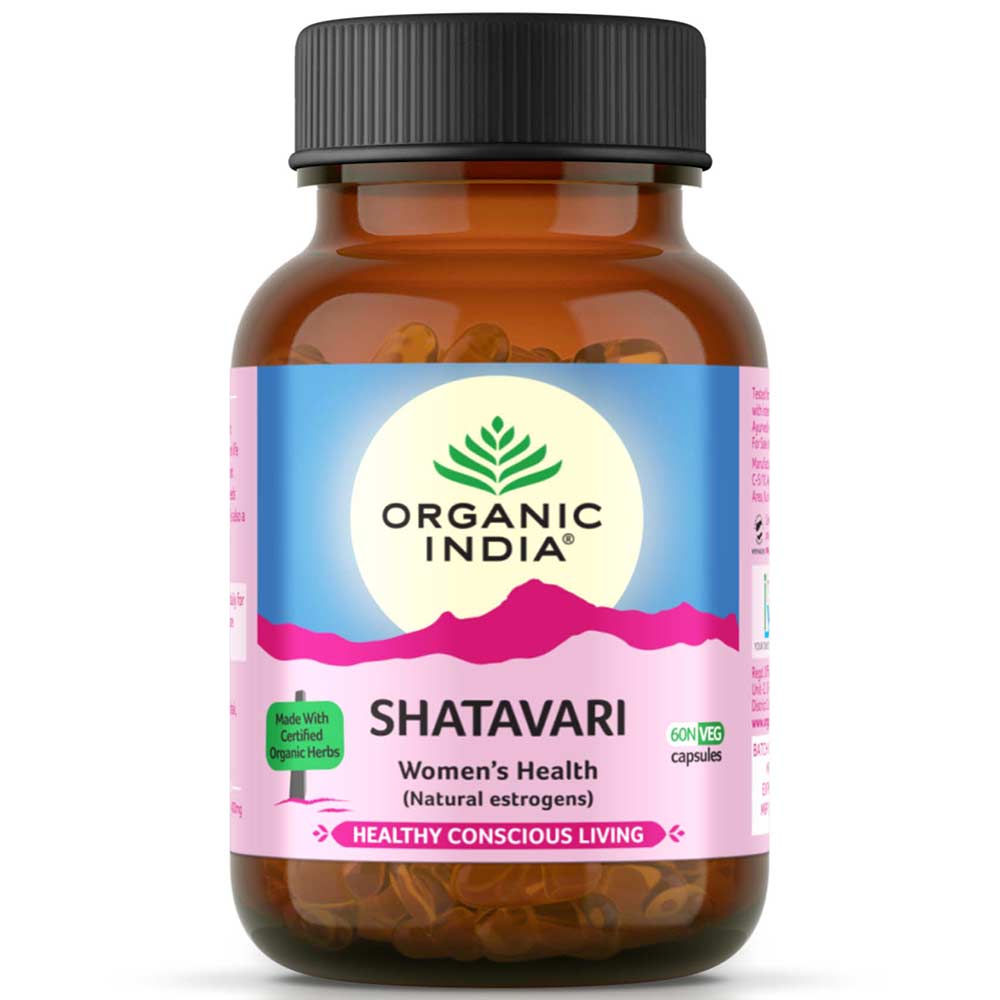 1 - Organic India Shatavari,  60 capsules 