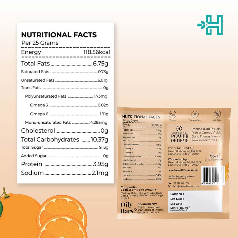 5 - Health Horizons Plant Protein Bite,  6 bar(s)  Assorted 
