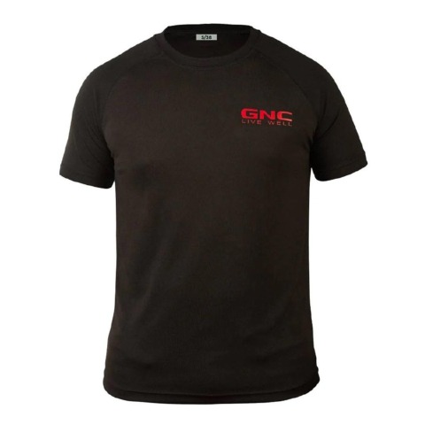 GNC Round Neck T-Shirt,  Black  XXL 