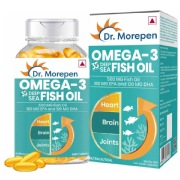Dr. Morepen Omega-3 Deep Sea Fish Oil 500mg- 60 softgels