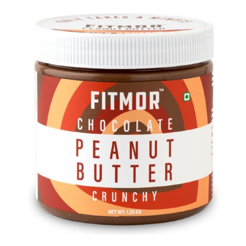 Fitmor Chocolate Peanut Butter,  1.25 kg  Crunchy 