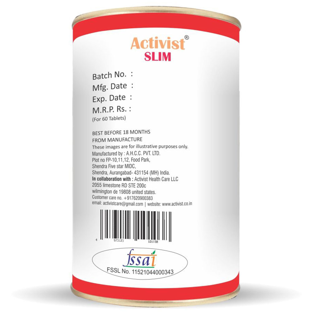 4 - Activist Slim,  60 tablet(s) 