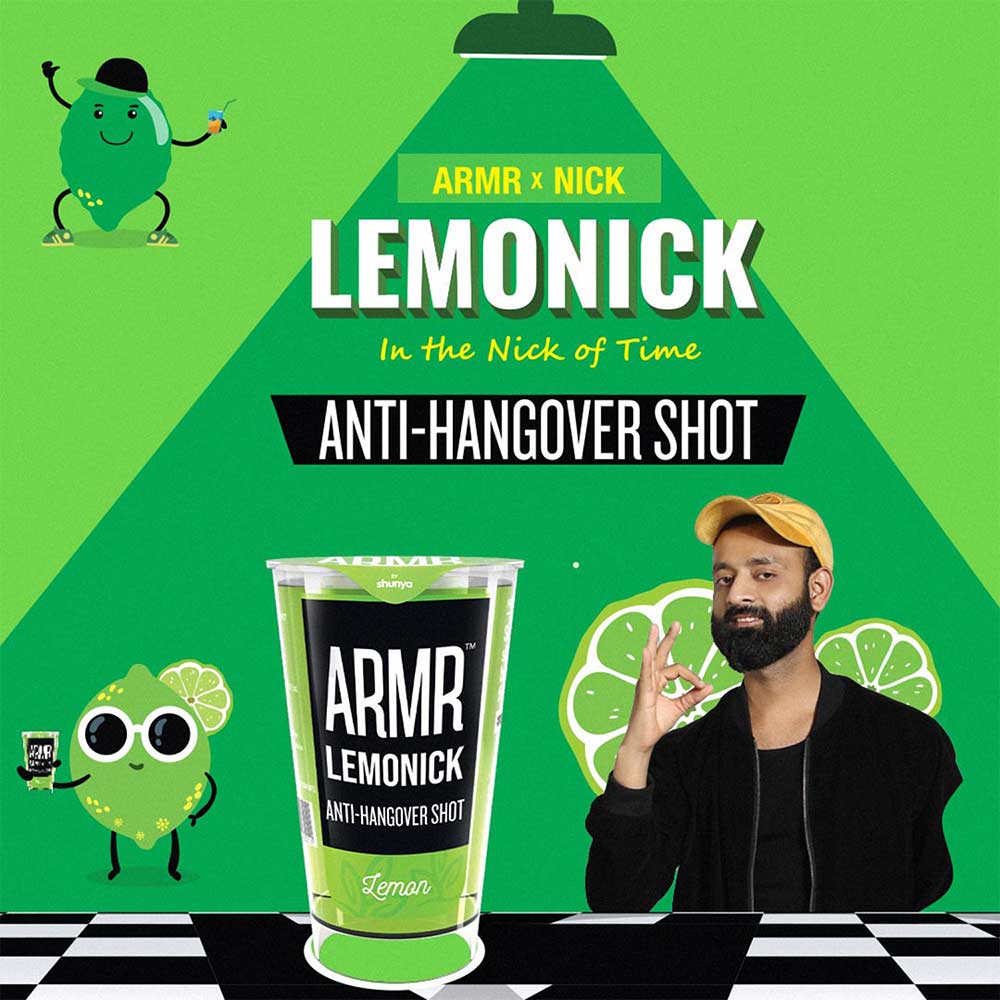 2 - ARMR Anti Hangover Shot,  24 Piece(s)/Pack  Lemon 