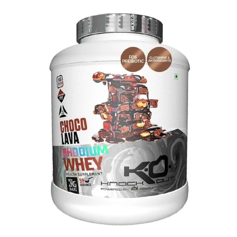 Absolute Nutrition Knockout Series Rhodium Whey Protein, 4.4 lb Choco Lava
