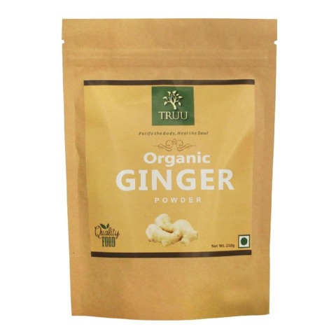 Truu Organic Ginger Powder,  0.250 kg 