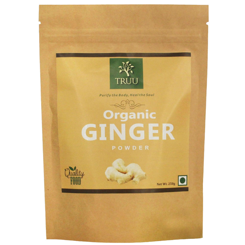 Truu Organic Ginger Powder,  0.250 kg 