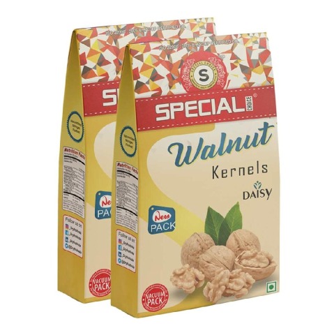 1 - Special Choice Walnut Kernels,  250 g  Daisy Vacuum Pack (Pack of 2) 