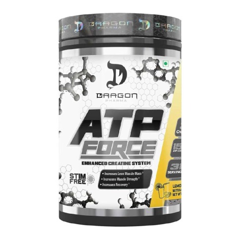 1 - Dragon Pharma ATP Force Enhanced Creatine System,  Lemon Lime  0.55 lb 