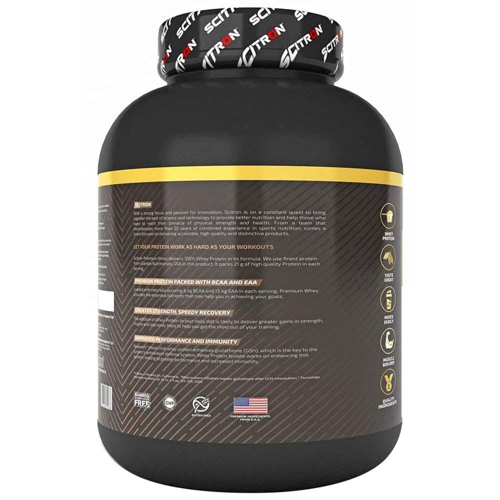 Scitron Premium Whey, 4.4 lb Mocha Cappuccino
