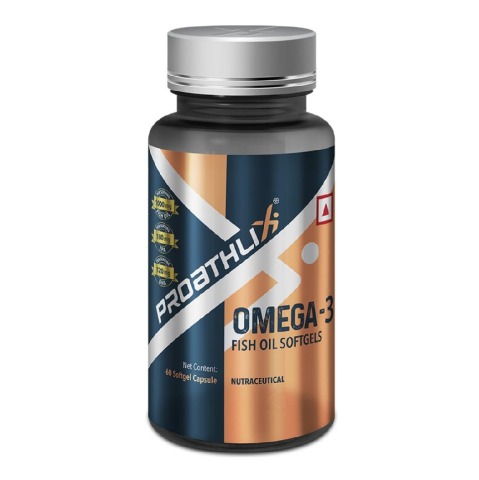 1 - Proathlix Omega 3 Fish Oil, 60 softgels