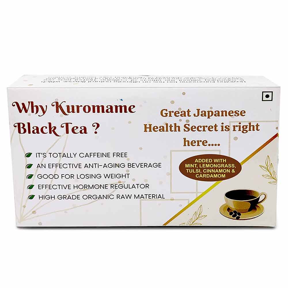 1 - Havintha Kuromame Tea,  Mint, Lemongrass, Tulsi, Cinnamon & Cardamom  16 Tea Bag(s) 