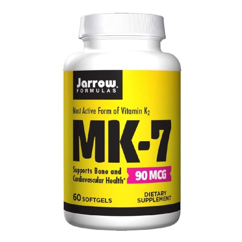 1 - Jarrow Formulas MK-7 (90 mcg),  Unflavoured  60 softgels 
