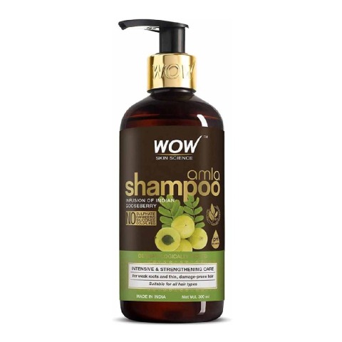 1 - WOW Skin Science Amla Shampoo,  300 ml  for All Hair Types 