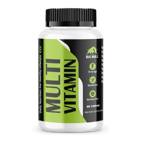 1 - Big Bull Multivitamin,  60 tablet(s)  Unflavoured 