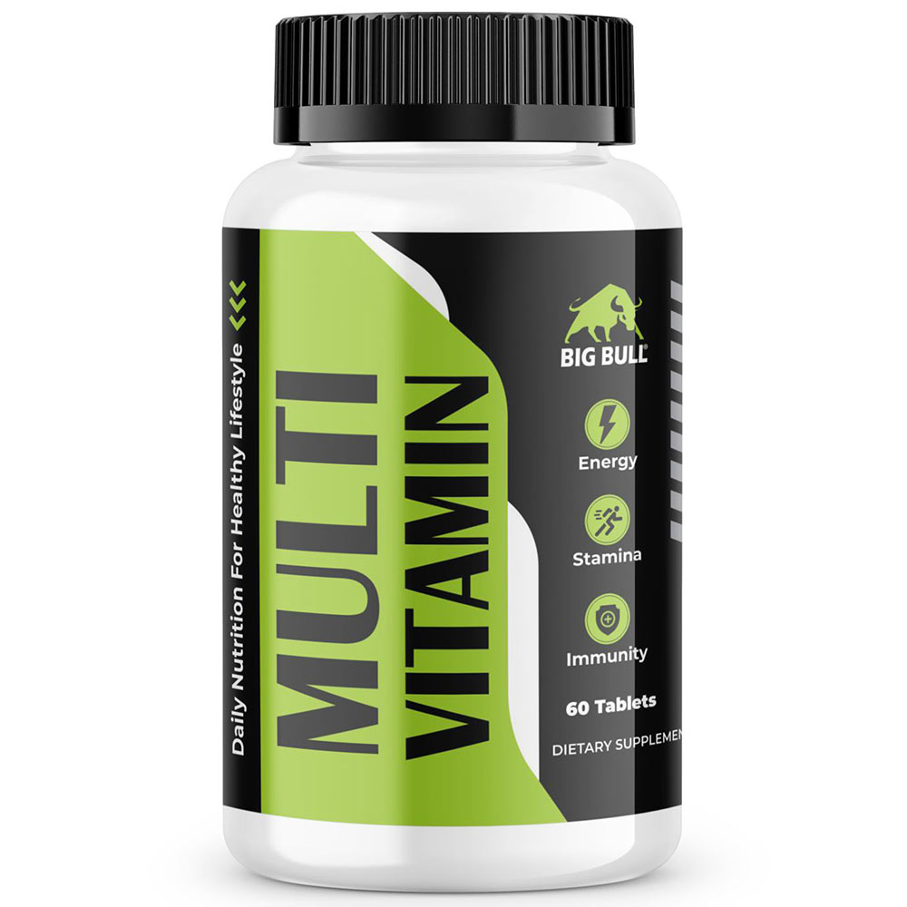 1 - Big Bull Multivitamin,  60 tablet(s)  Unflavoured 