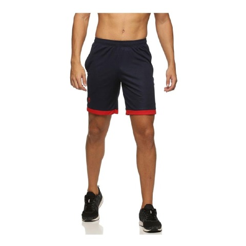 1 - Omtex Royal Casual Sports Shorts for Men,  XL  Navy Blue 