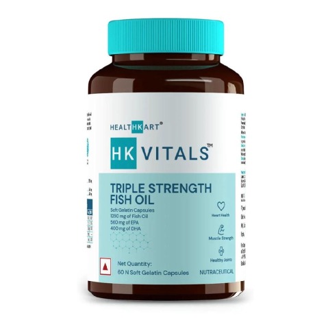8 - HealthKart HK Vitals Triple Strength Fish Oil (46:38) OP, 60 softgels