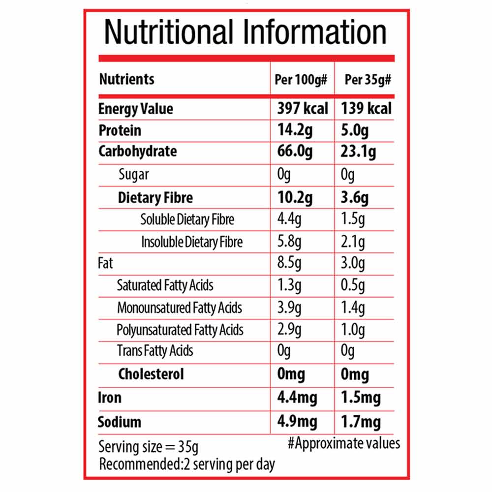 3 - Bagrrys White Oats Pouch,  500 g  Unflavoured 