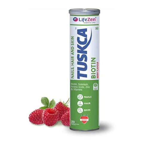 1 - Tuskca Biotin, 20 tablet(s) Berry