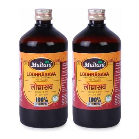 1 - Multani Lodhrasava (Pack of 2), 450 ml