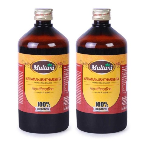 1 - Multani Mahamanjishtharishta (Pack of 2),  680 ml 