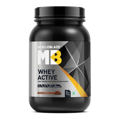2 - MuscleBlaze Whey Active  OP,  2.2 lb  Chocolate 
