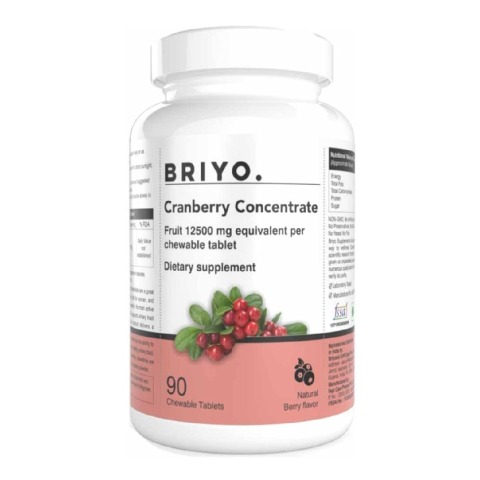 1 - Briyo Cranberry Concentrate,  90 chewable tablet(s) 